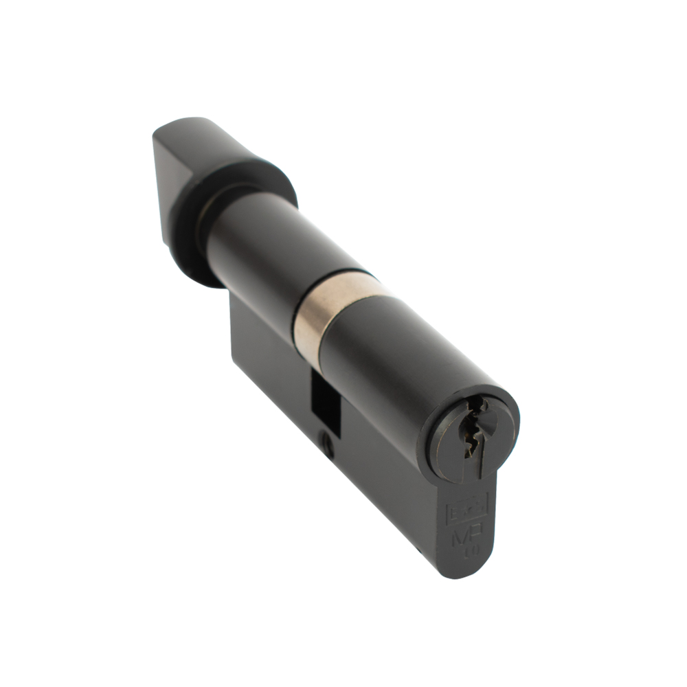 10 Pin Thumbturn Euro Door Cylinder - Black (35/35)